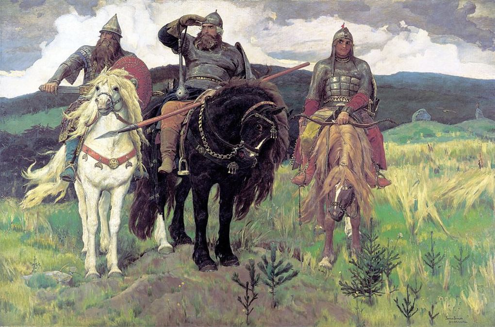 Виктор Васнецов. Богатыри. 1881-1898. ГТГ