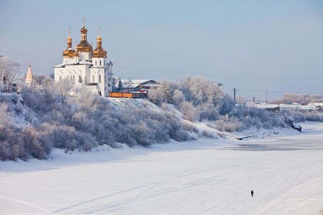 Зимняя Тюмень с высоты - ЯПлакалъ