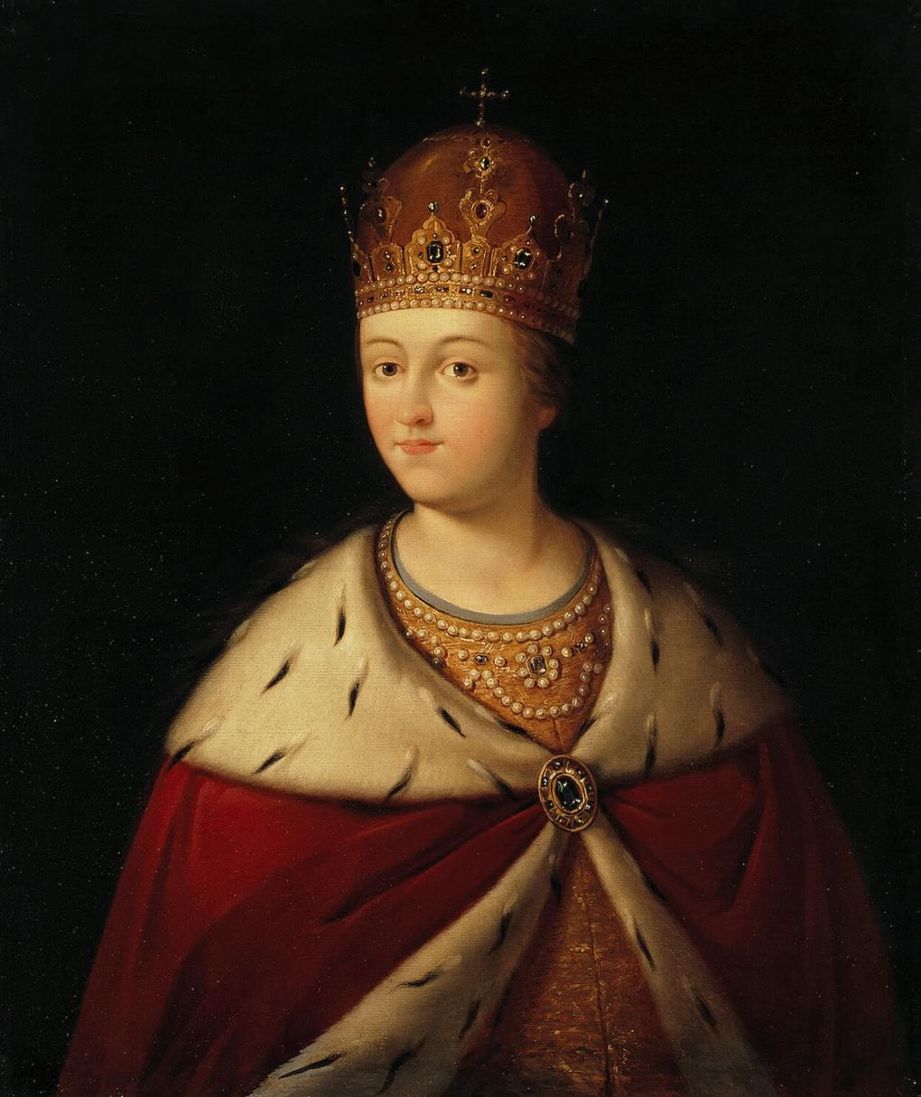 Неизвестный художник. Портрет царевны Софьи (19 век, ГЭ)