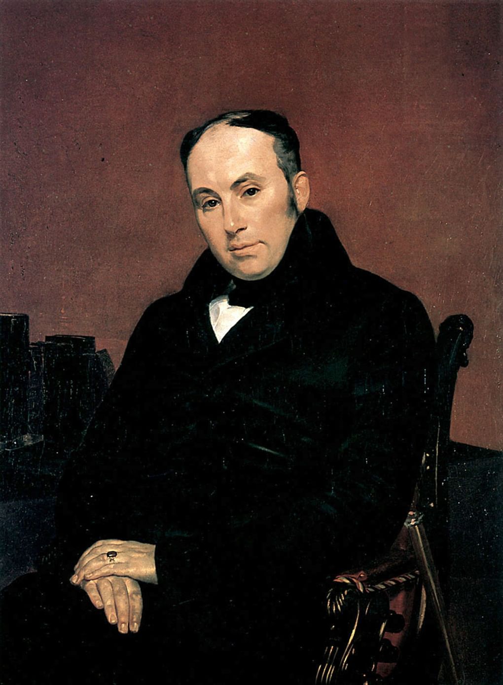 Карл Брюллов, портрет Василия Жуковского, 1837, Третьяковская галерея