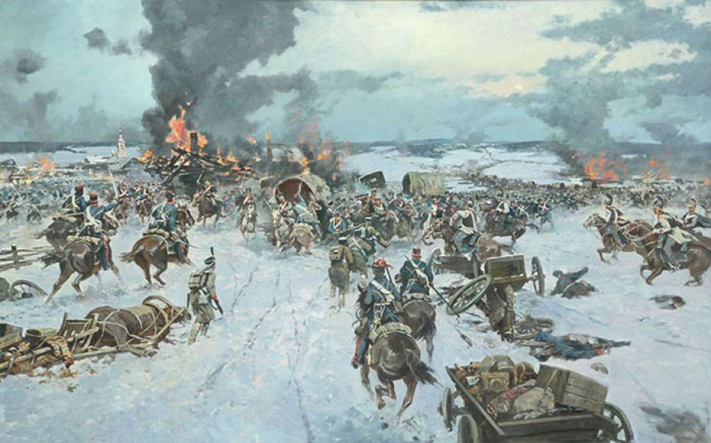 Бой у реки Березина 1812