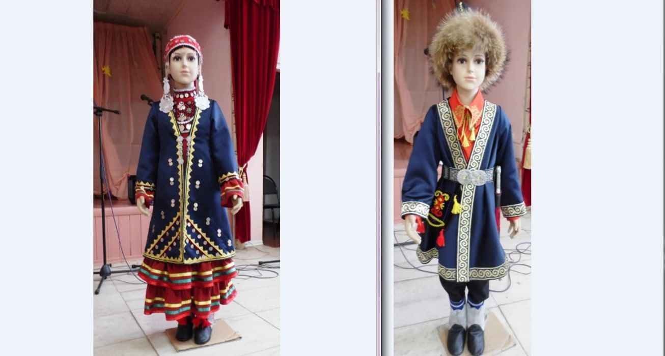 Детские башкирские костюмы