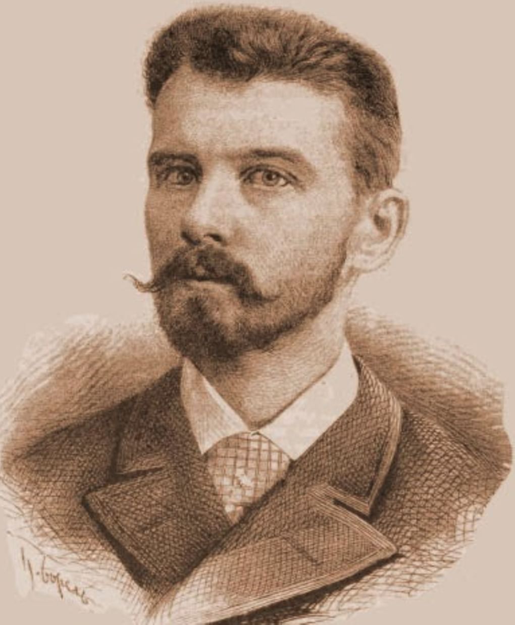 Петр Борель. Портрет Василия Смирнова. Не позднее 1890 года