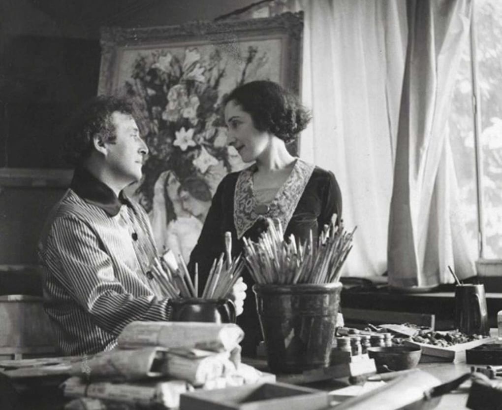 Марк и Белла Шагал. Фотография: posta-magazine.ru