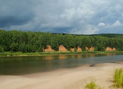«Поющие пески» у деревни Атары