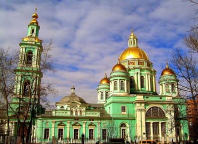 Богоявленский кафедральный собор в Елохове в Москве