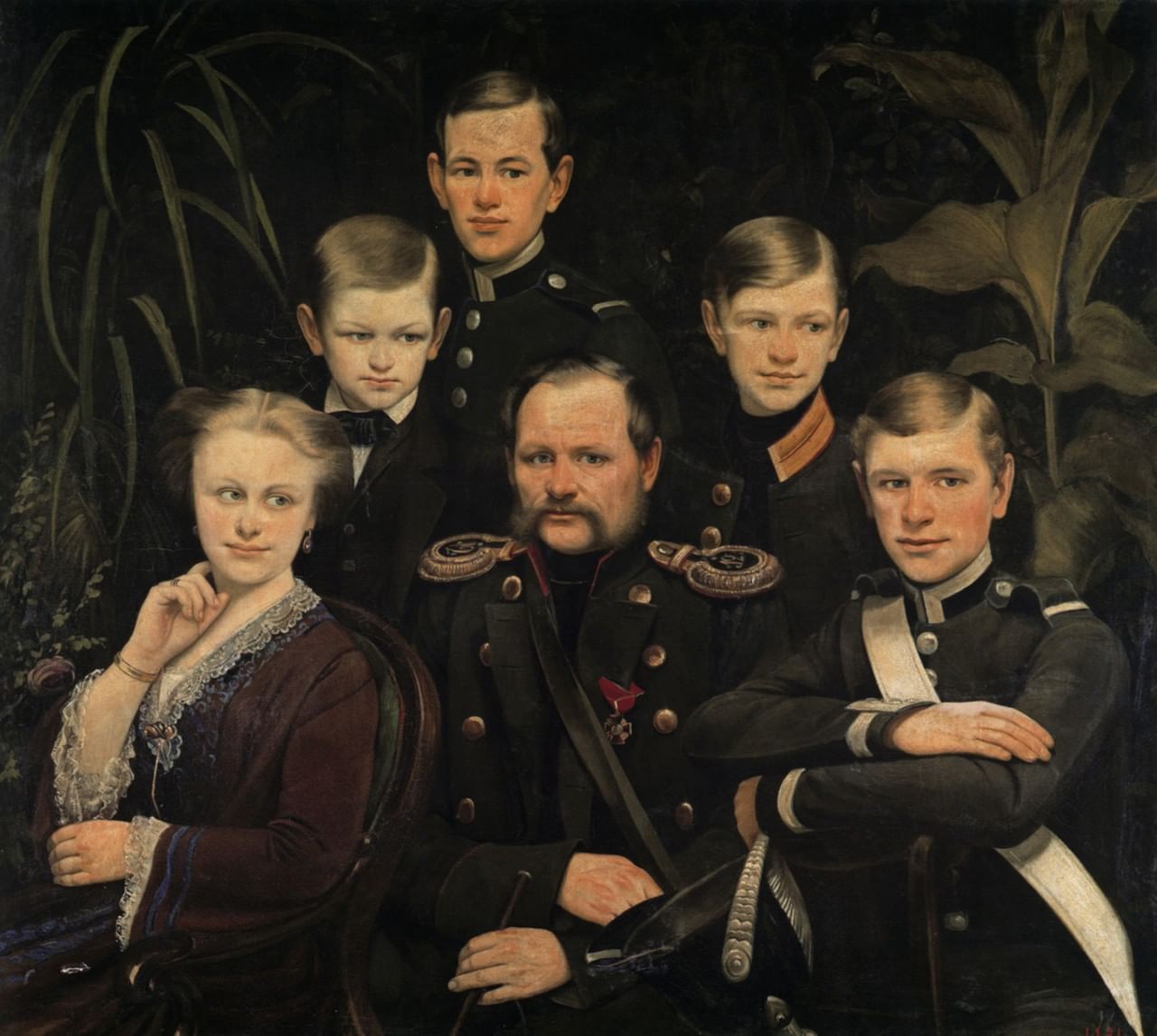Хилкова Екатерина Николаевна семейный портрет