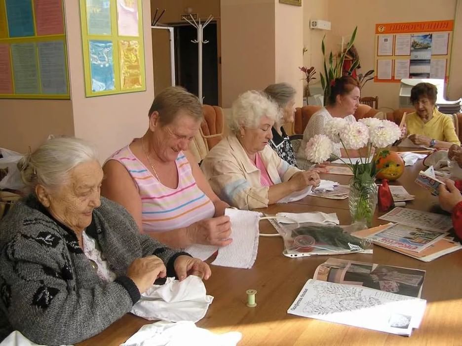 Организация досуга для пожилых