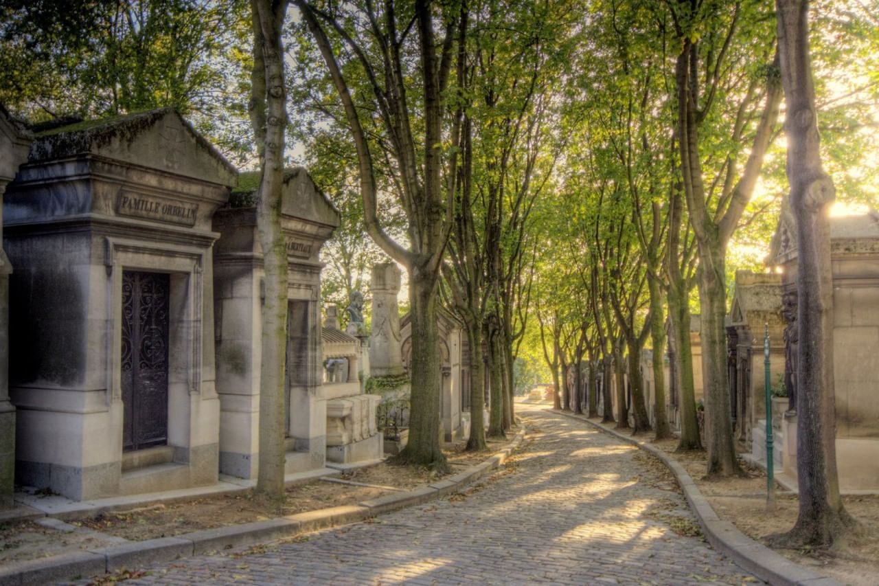 кладбище франции фото