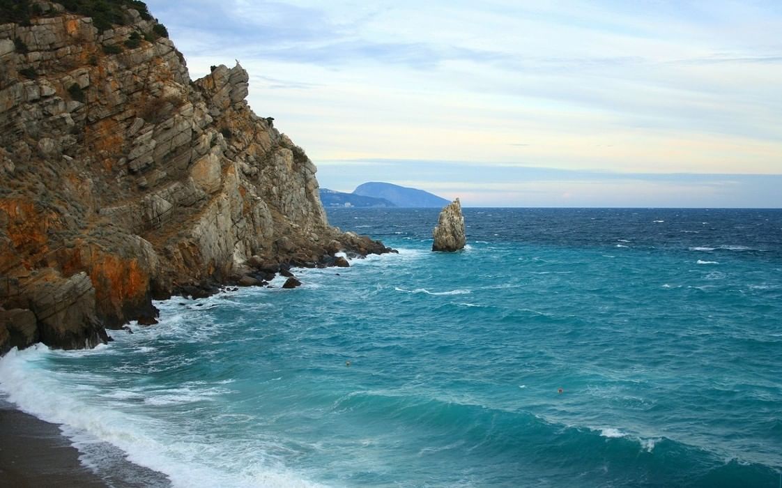 Фото черного моря в крыму