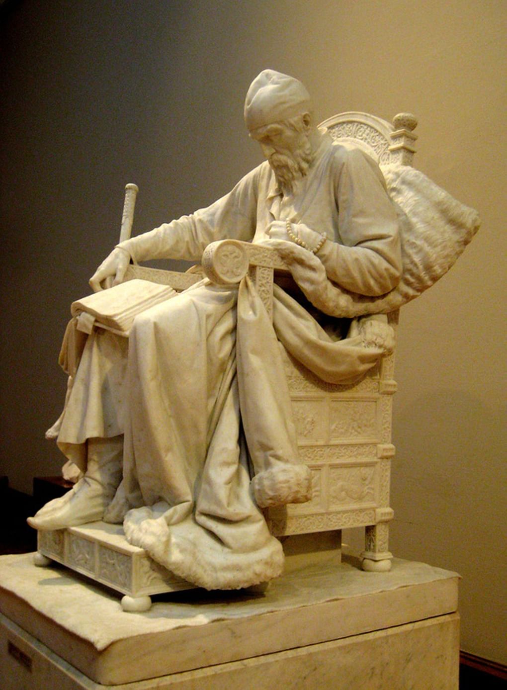 Марк Антокольский. Статуя Иоанна Грозного. 1871. Фотография: toraart.com
