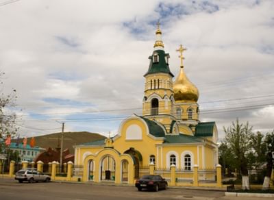 Храм Николая Чудотворца в Агинском в Забайкальском крае