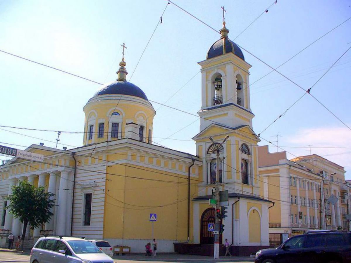 Вознесенский собор в Твери зимой