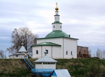 Храм Стефана Великопермского в Михайло-Архангельском Усть-Вымском монастыре