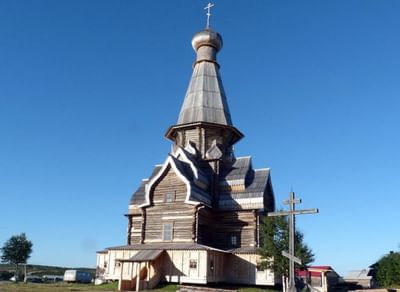 Храм Успения Пресвятой Богородицы в Варзуге Мурманской области