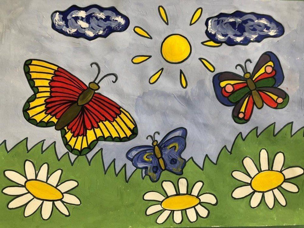 Конспект на тему лето. Летний рисунок для детей. Рисунок на тему Здравствуй лето. Рисунок на летнюю тему. Рисование на тему Здравствуй лето.