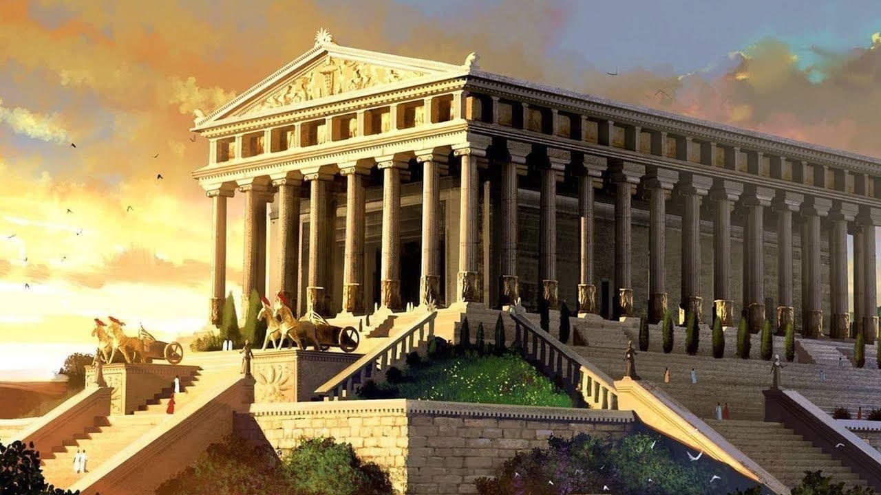 Семь чудес света храм Артемиды в Эфесе