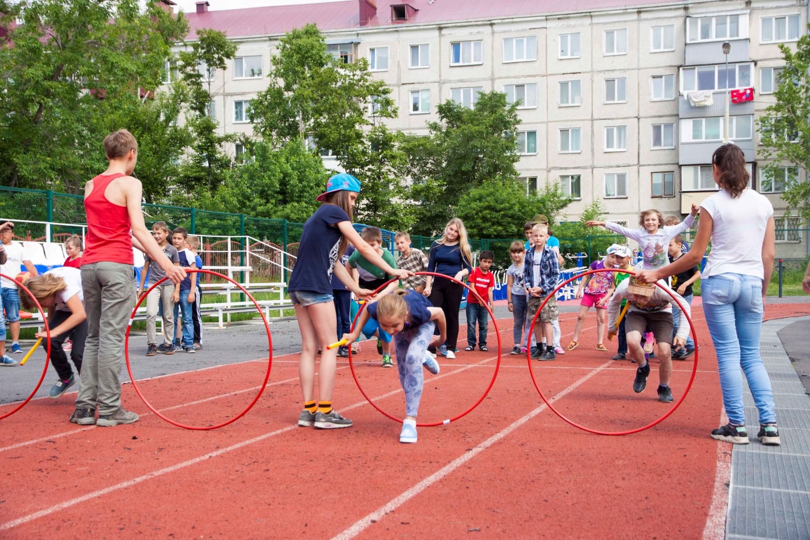 Спортивные состязания в школе