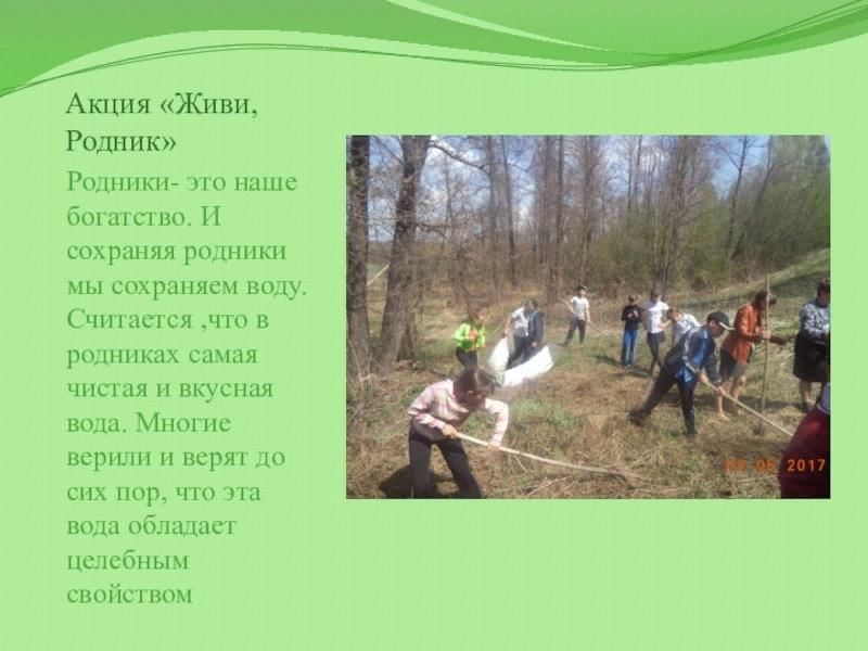 Акция живи родник. Акция родники. Акция родники. Акция живи родник. Акция живи родник.
