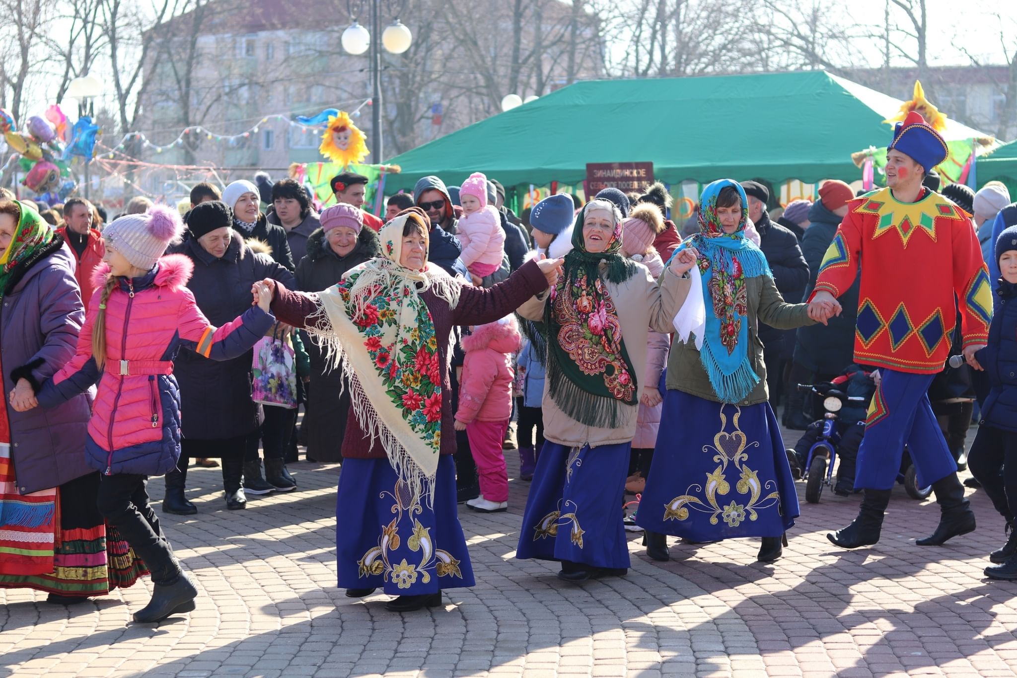 Народные масленичные гуляния