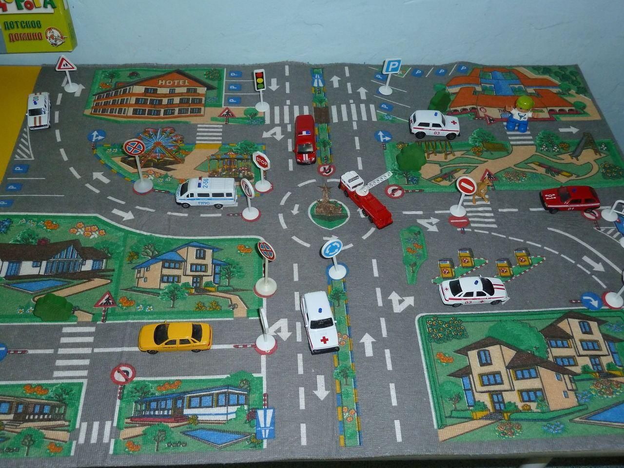 Игры на правила дорожного движения для дошкольников