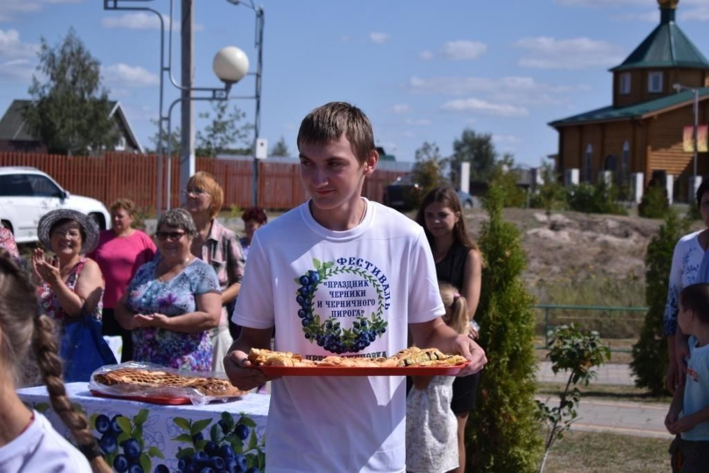 Фестиваль праздник черники и Черничного пирога