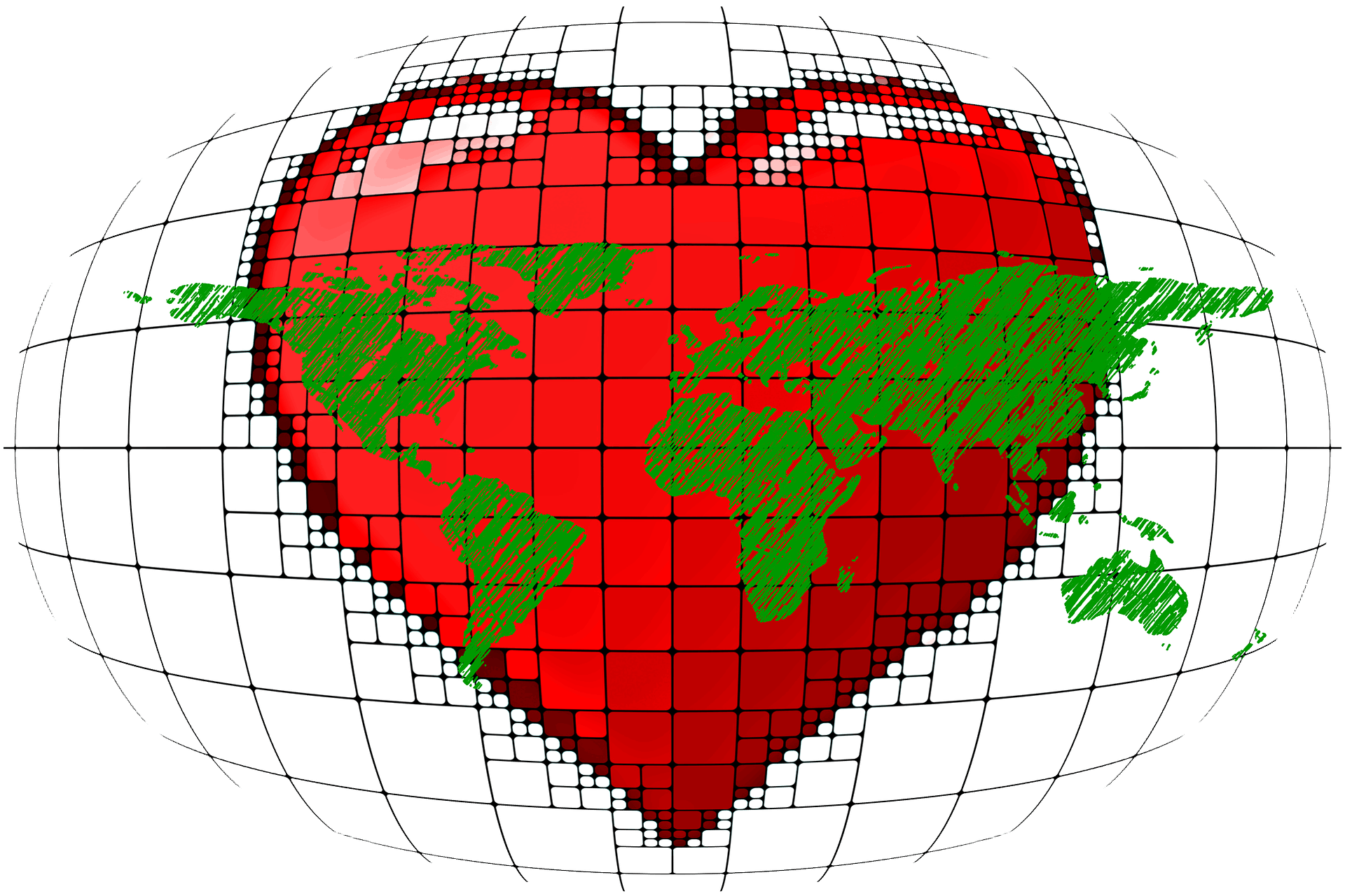 Heart day. The World сердце. В сердце страны. Схема вышивки земной шар. День Святого Валентина и Глобус.