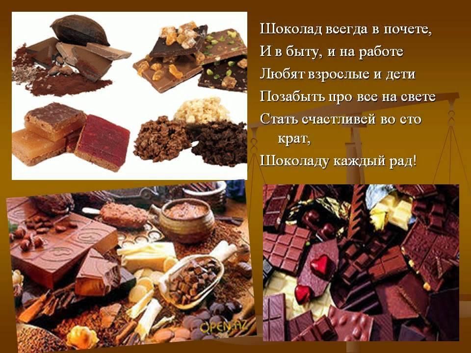 Проект все о шоколаде