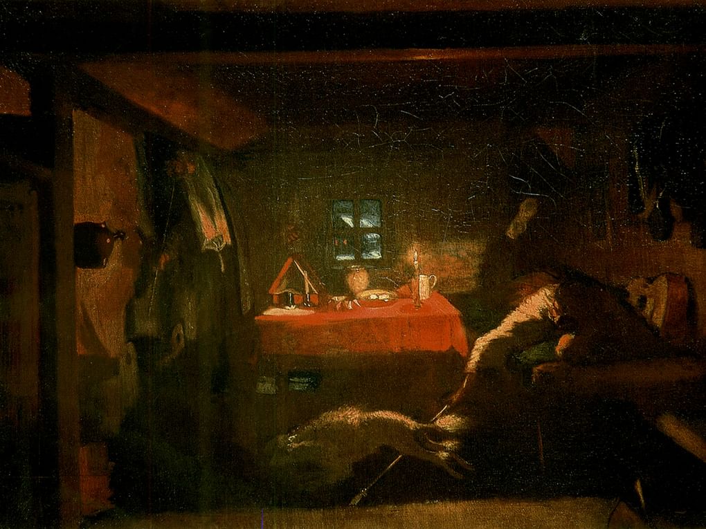 Павел Федотов. Анкор, еще анкор (фрагмент). 1851–1852. Государственная Третьяковская галерея, Москва