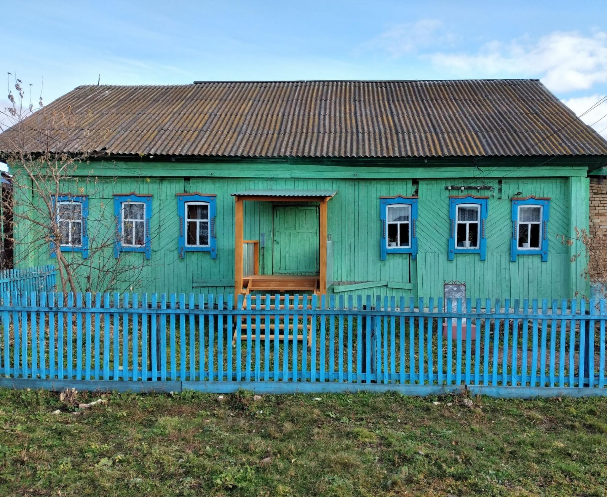 Дома в мечетлинском районе. Деревни Старомещерово. Башкирия б Устьикинск.