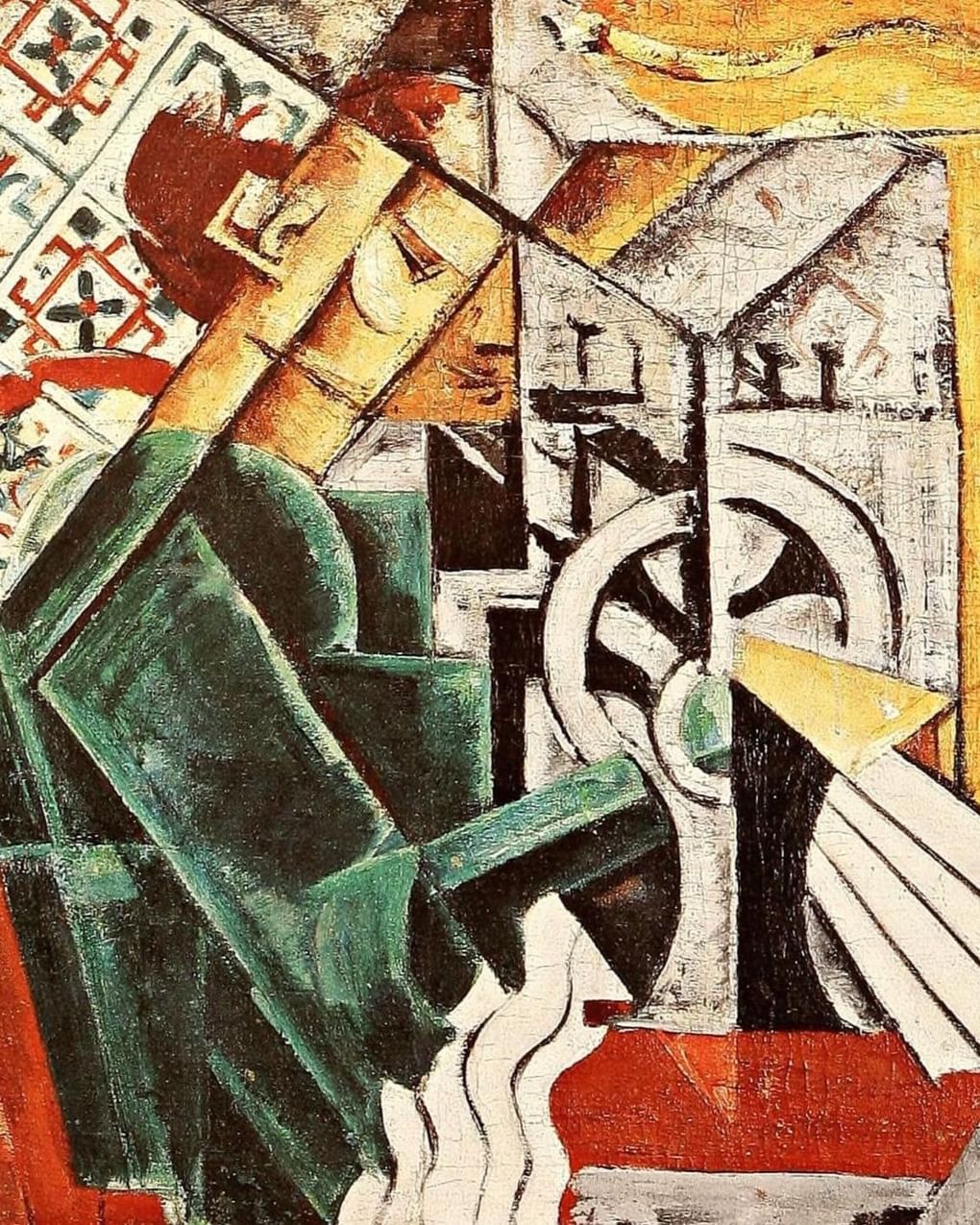 Надежда Удальцова. Швея (фрагмент). 1912–1913. Государственная Третьяковская галерея, Москва