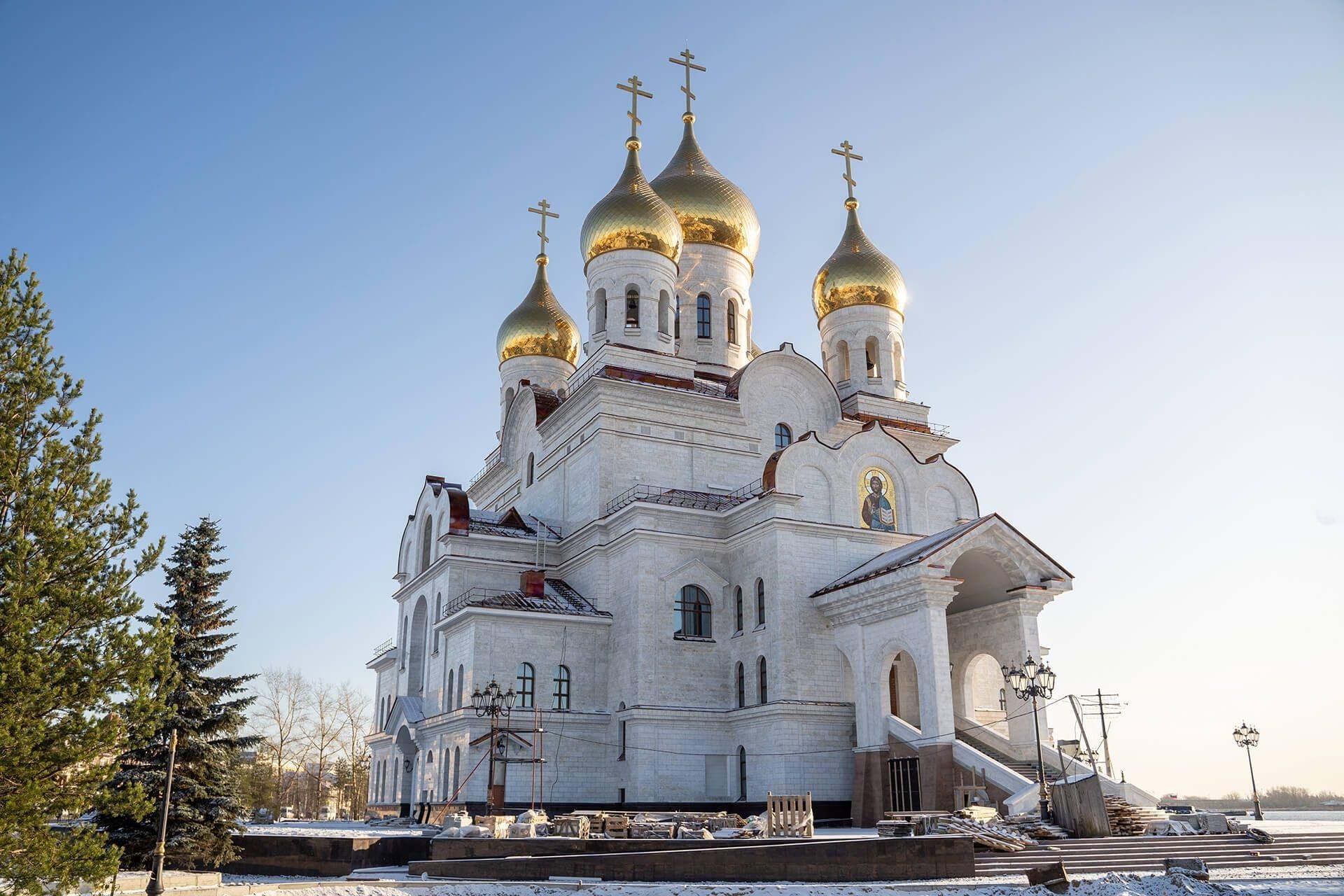 Успенский храм Архангельск