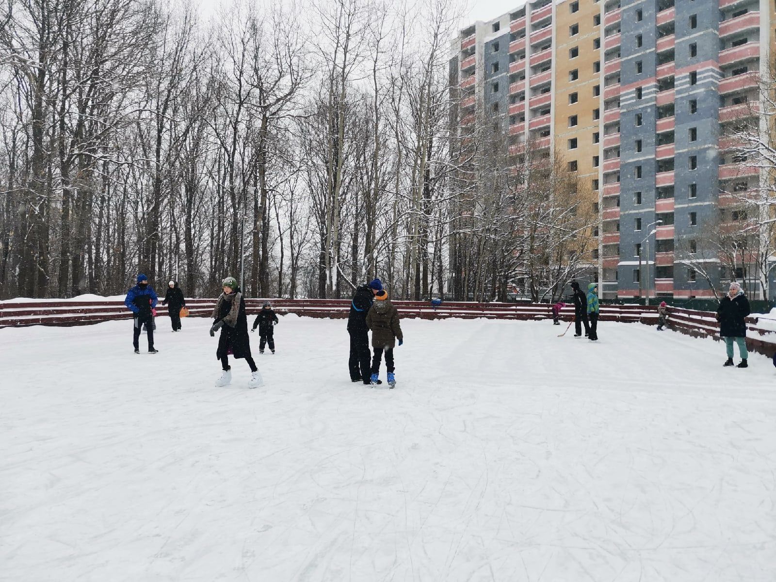 каток парк дружба