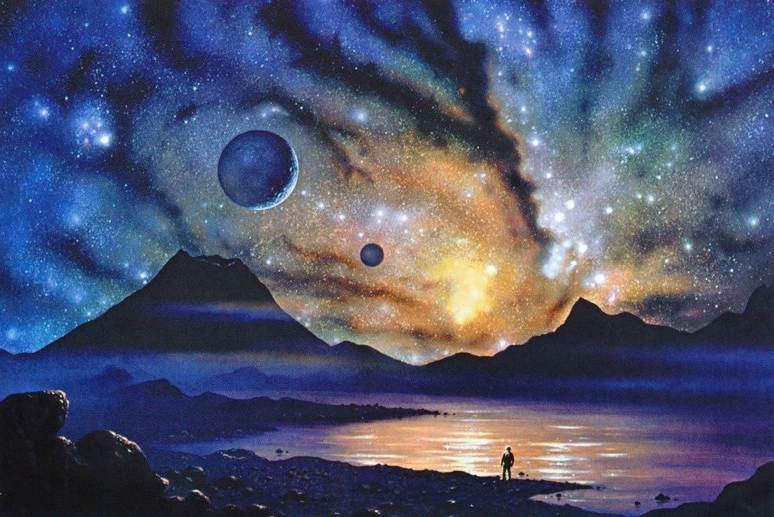 Космическая живопись Дэвида Харди