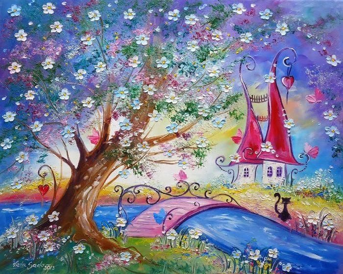 Рисунок яркие краски детства