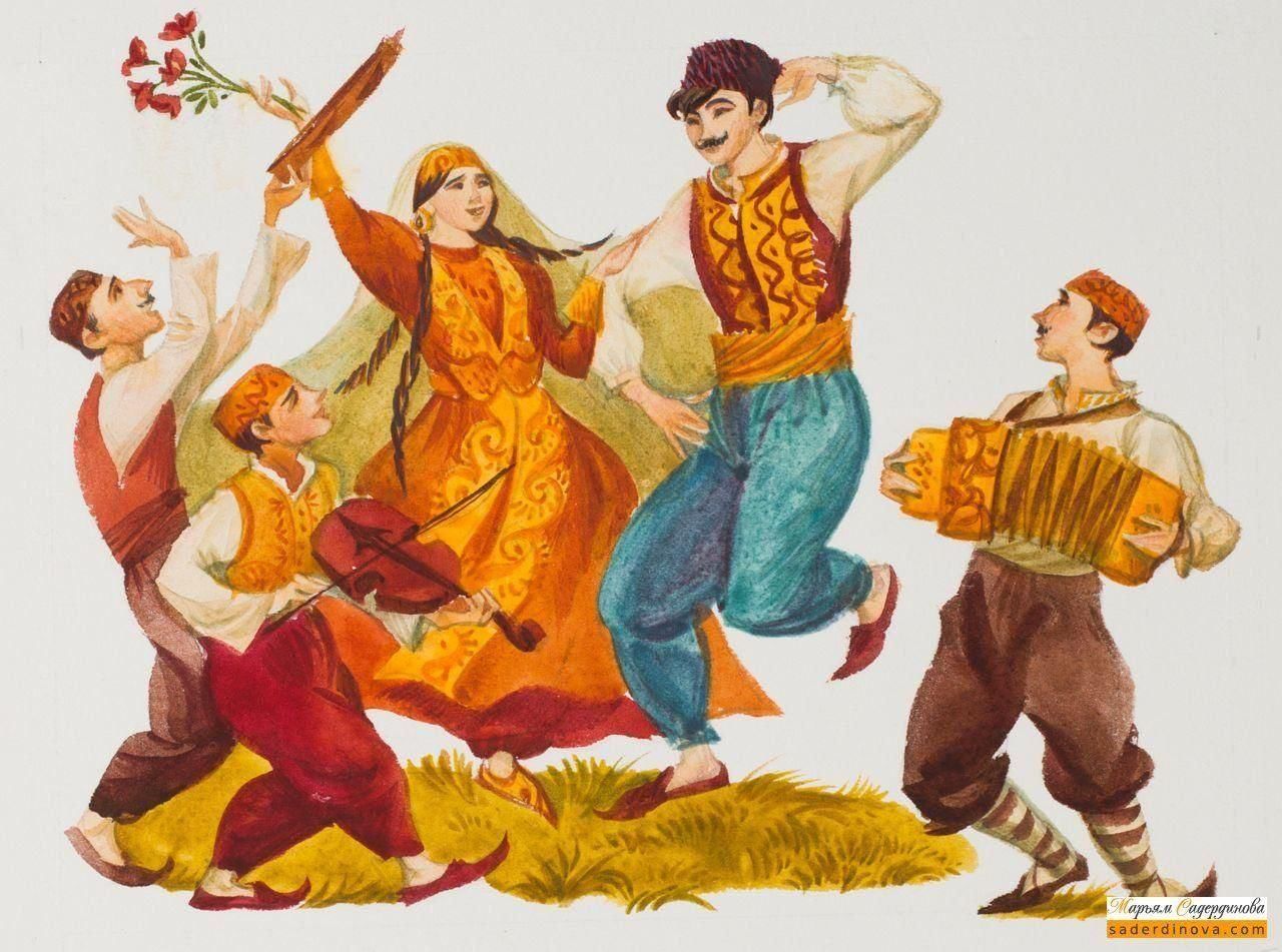 Татарский фольклор для детей