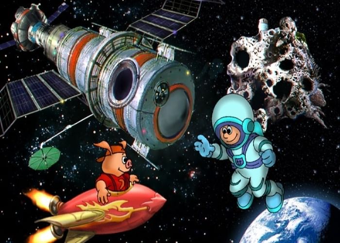 Космическое приключение картинки для детей
