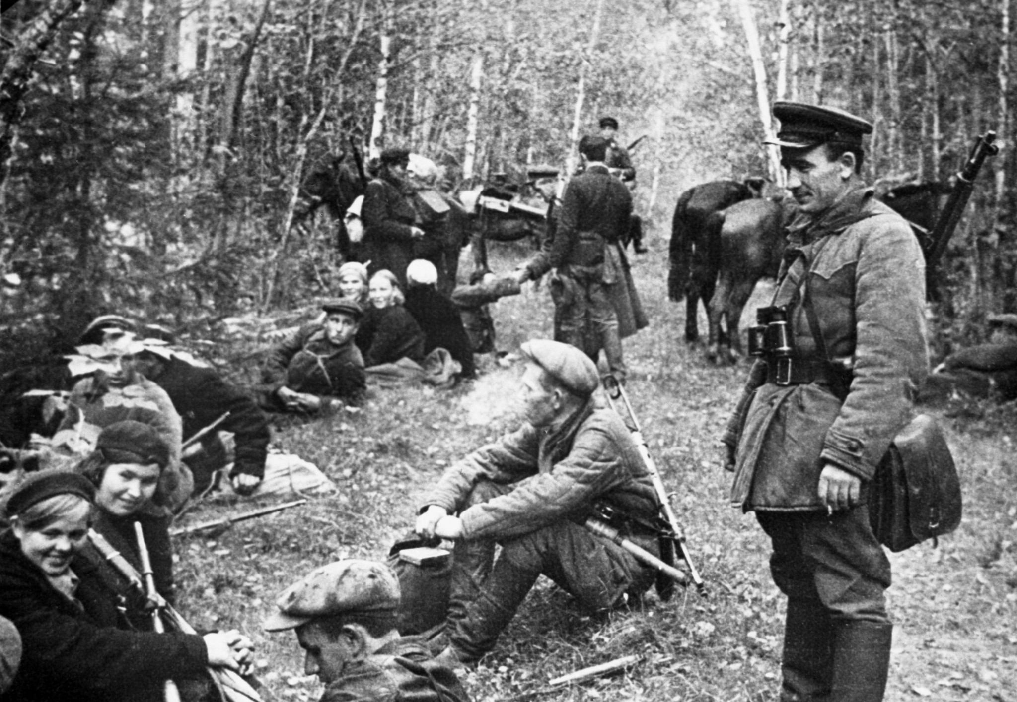 Партизанские отряды в годы великой отечественной войны презентация