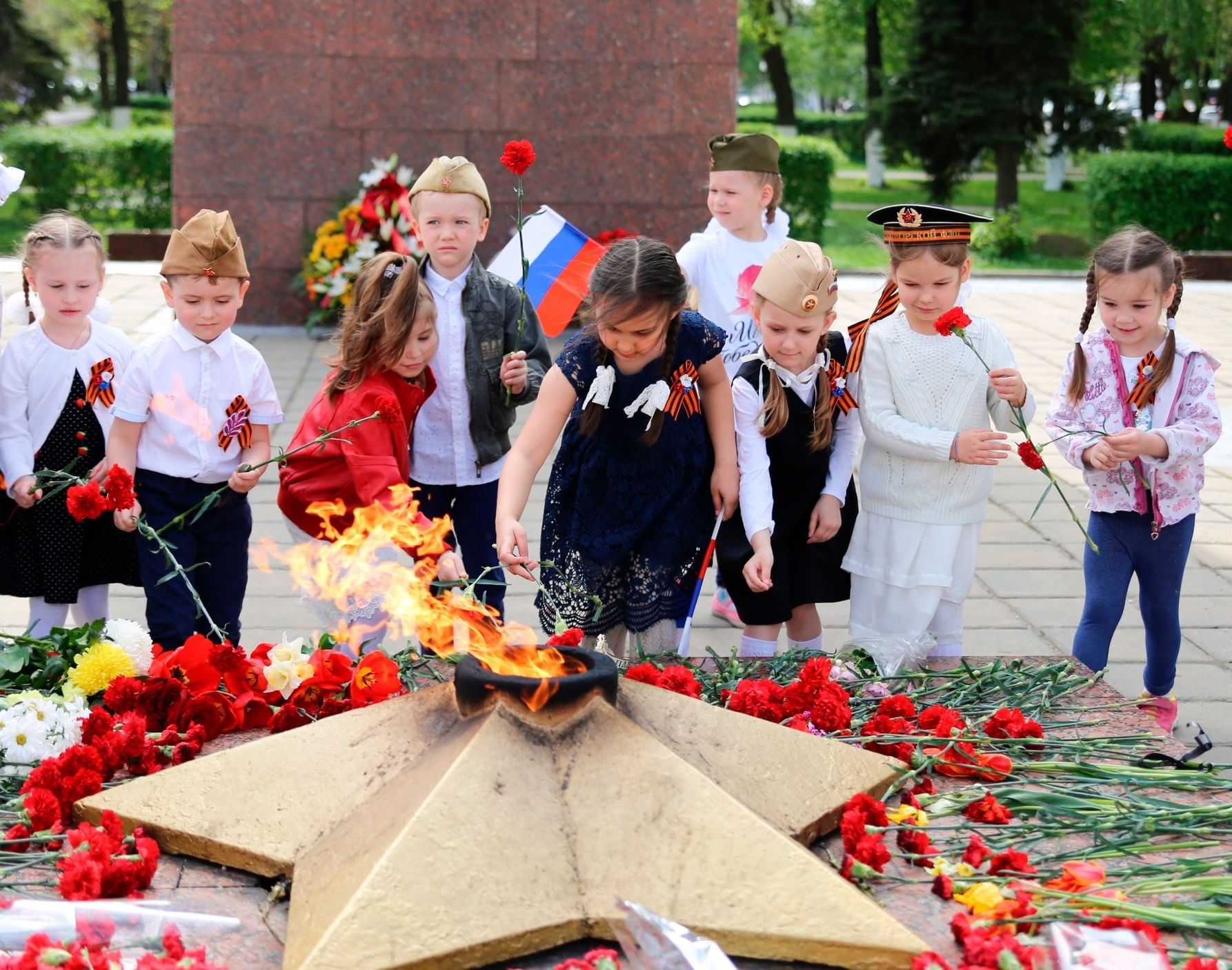 день победы возложение цветов