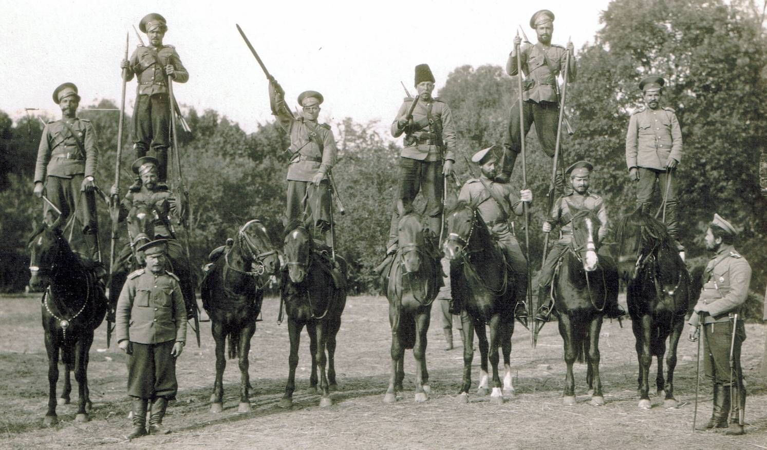 Донские казаки 1908