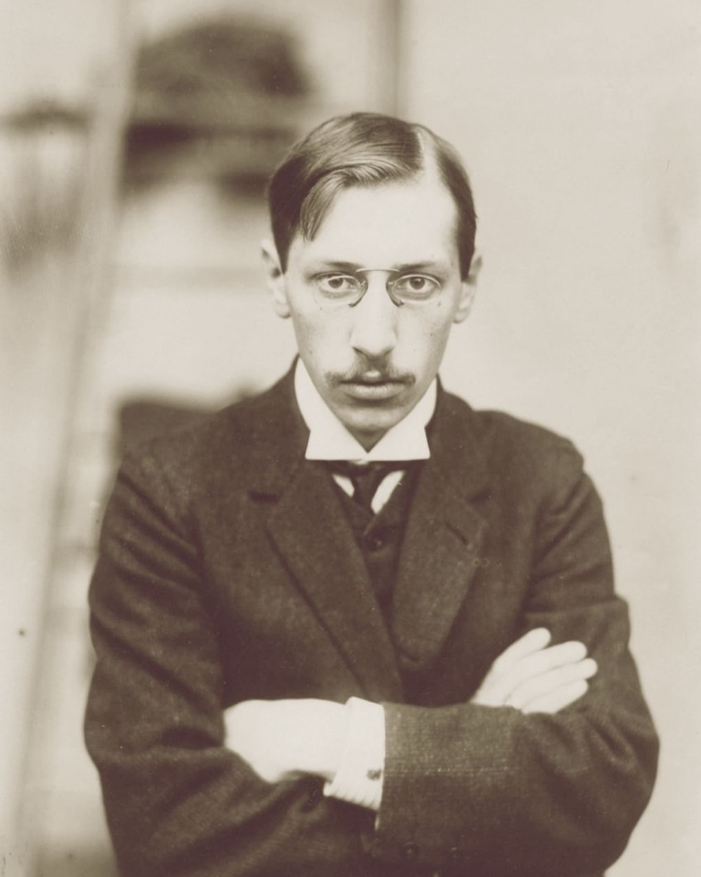 Игорь Стравинский. 1907. Париж, Франция. Фотография: fondation-igor-stravinsky.org