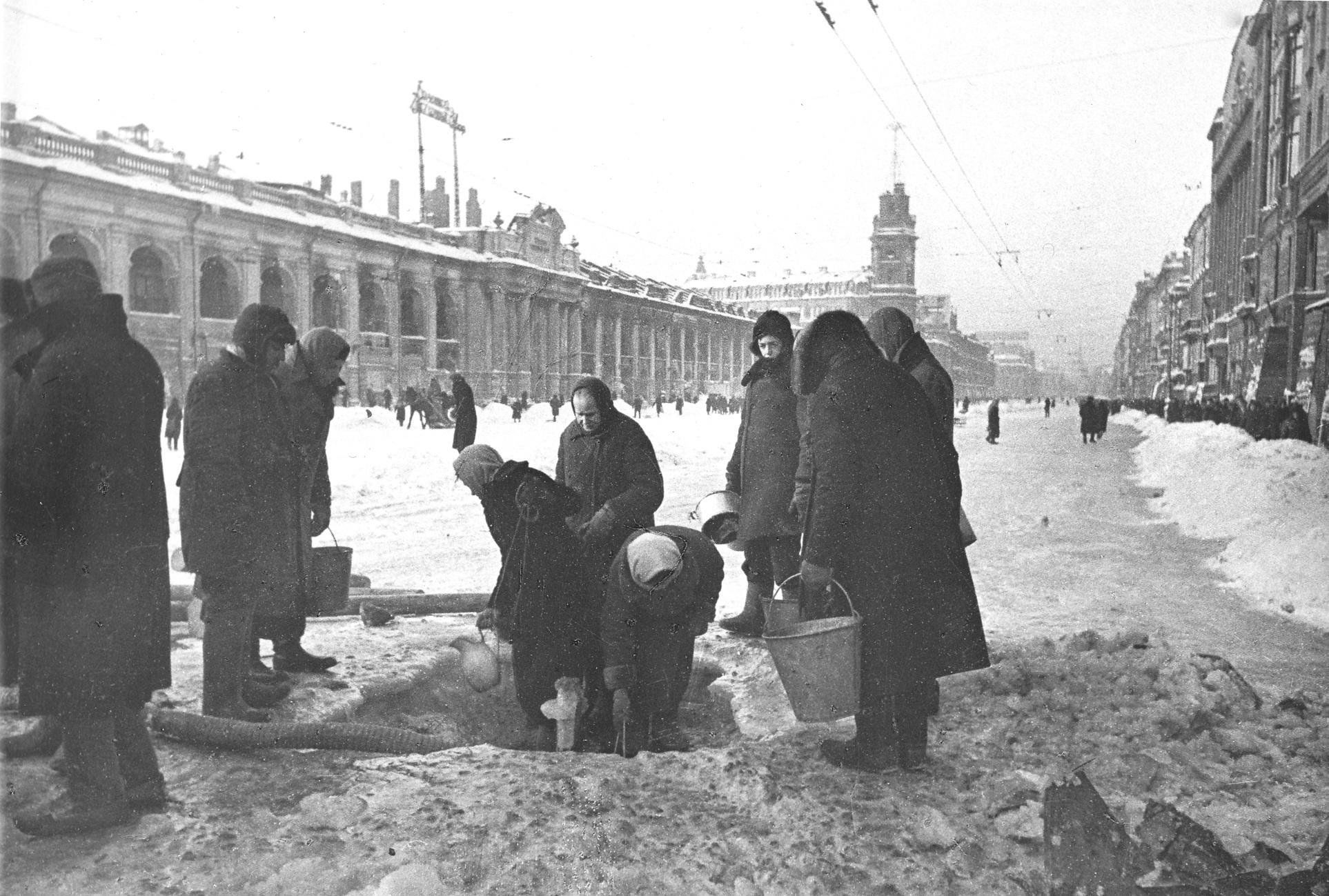 Блокада ленинграда фото города