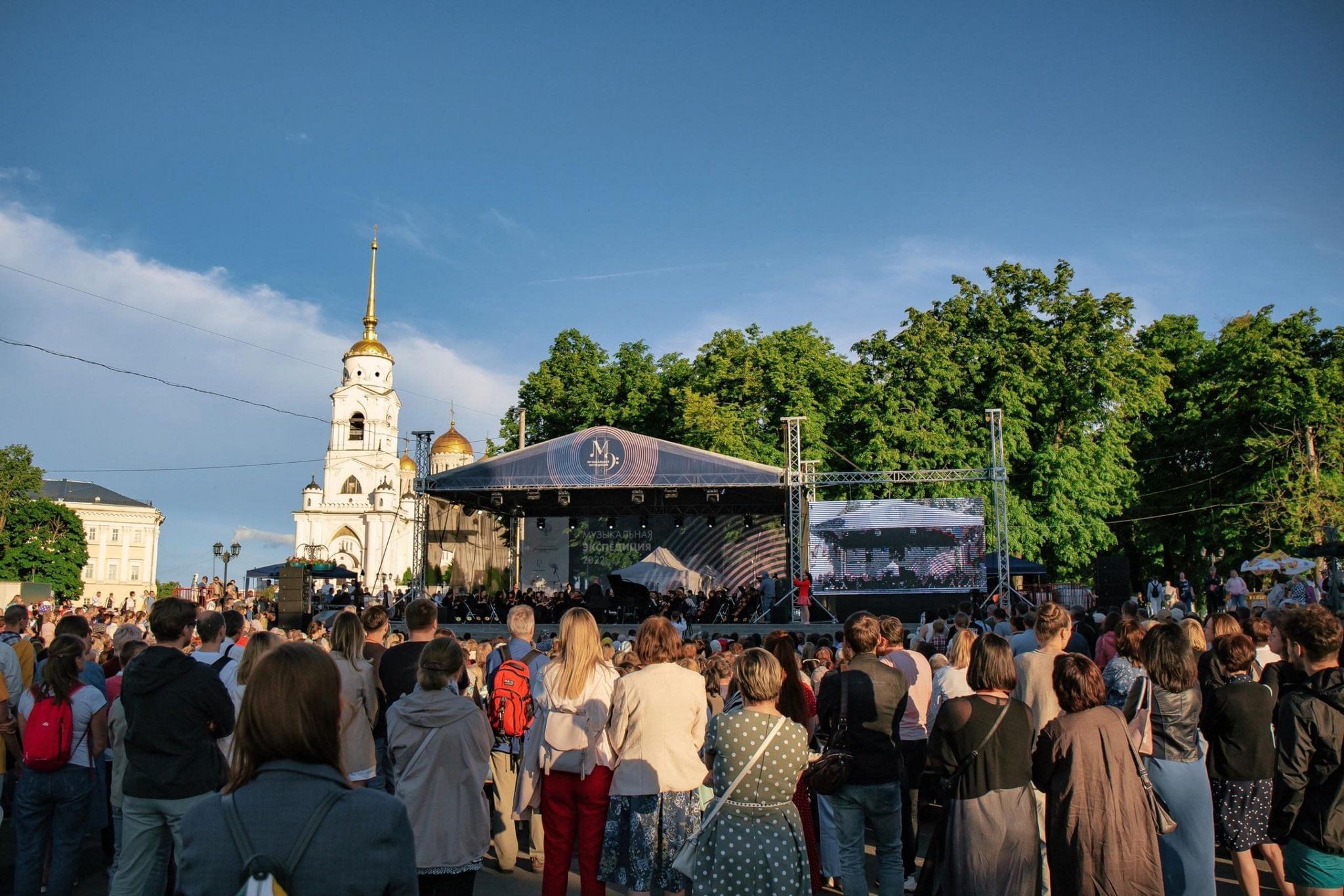 соборная площадь в владимире