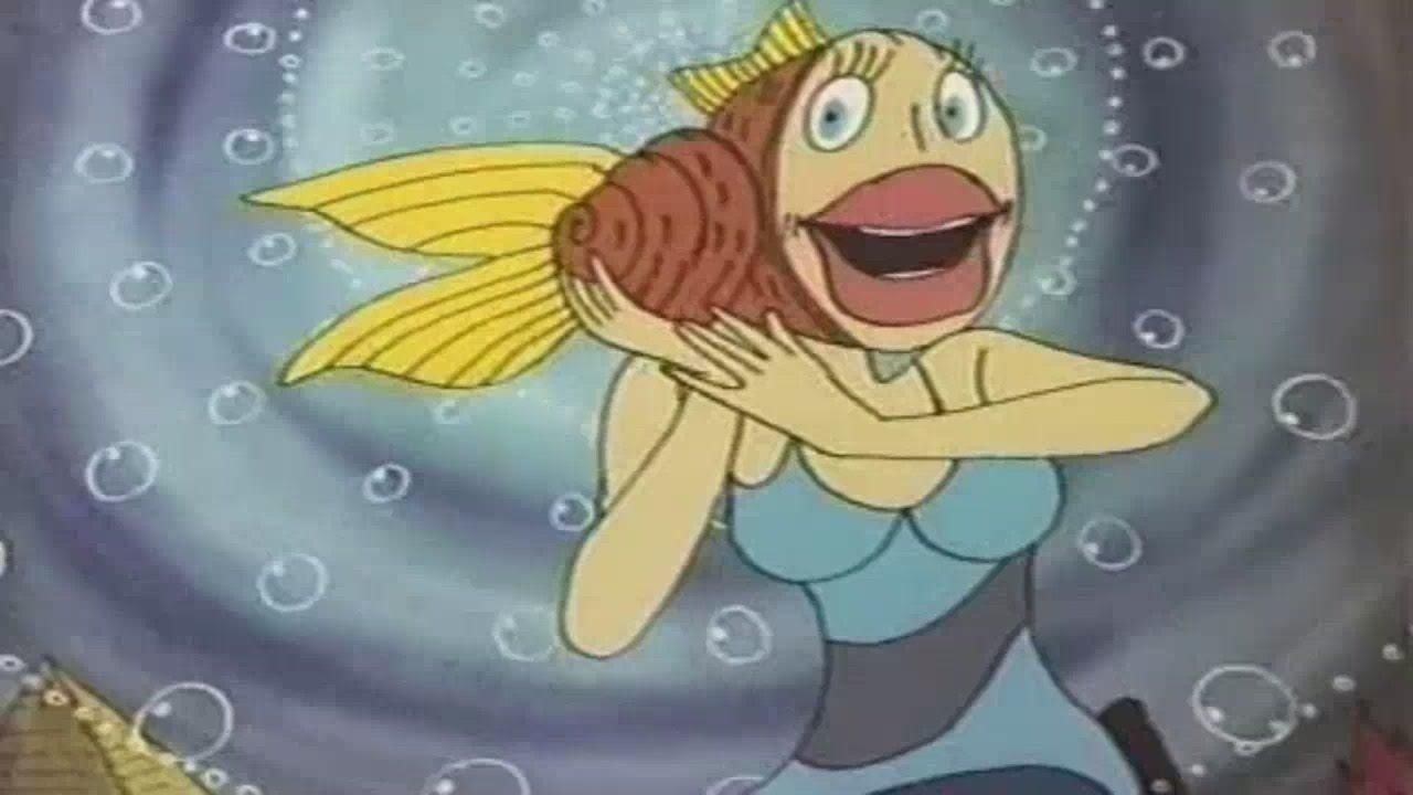 в море ветер в море буря мультфильм