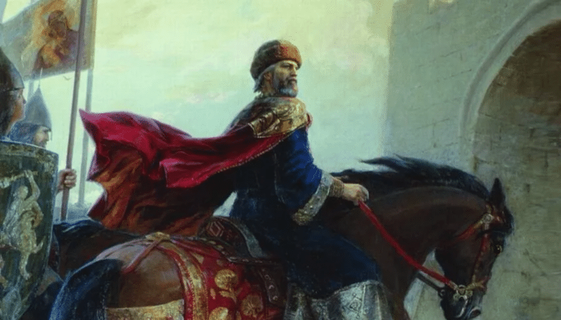 владимир мономах на коне с мечом