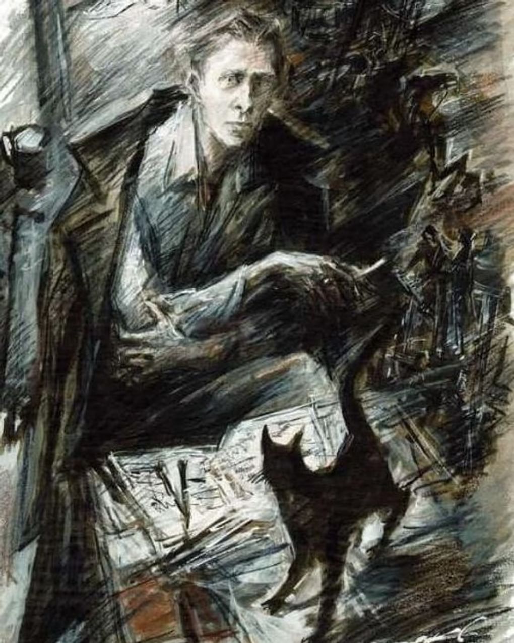 Сергей Чепик. Иллюстрация к роману Михаила Булгакова «Белая гвардия» (фрагмент). Изображение: издательство «Вита Нова», Санкт-Петербург / <a href="https://vitanova.ru/galereya/illyustratsii/illyustratsii_k_romanu_m_bulgakova_belaya_gvardiya_437" target="_blank">vitanova.ru</a>