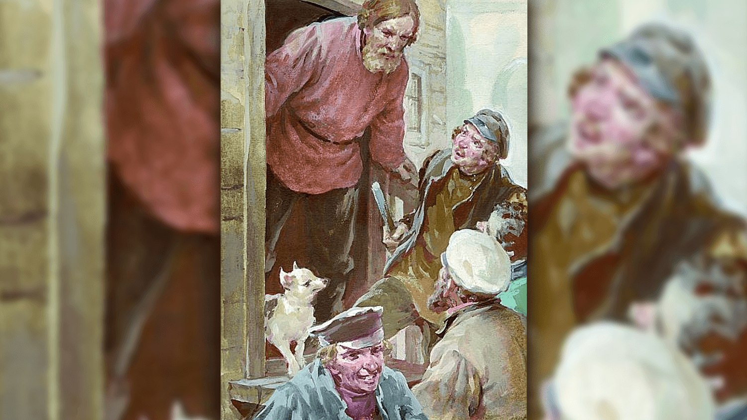 Как выглядит дом барыни муму Вышла Муму Рисунки, Иллюстрации, Краска