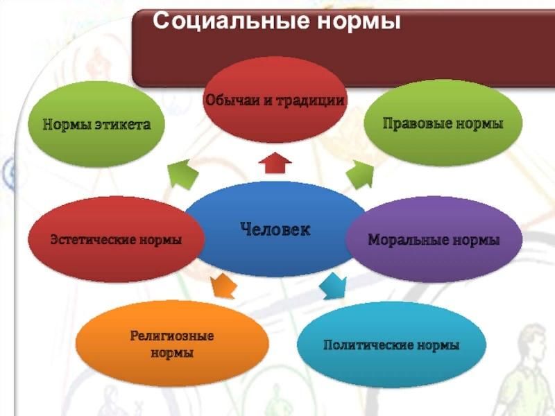 Социальные нормы общения человека в обществе и их функции