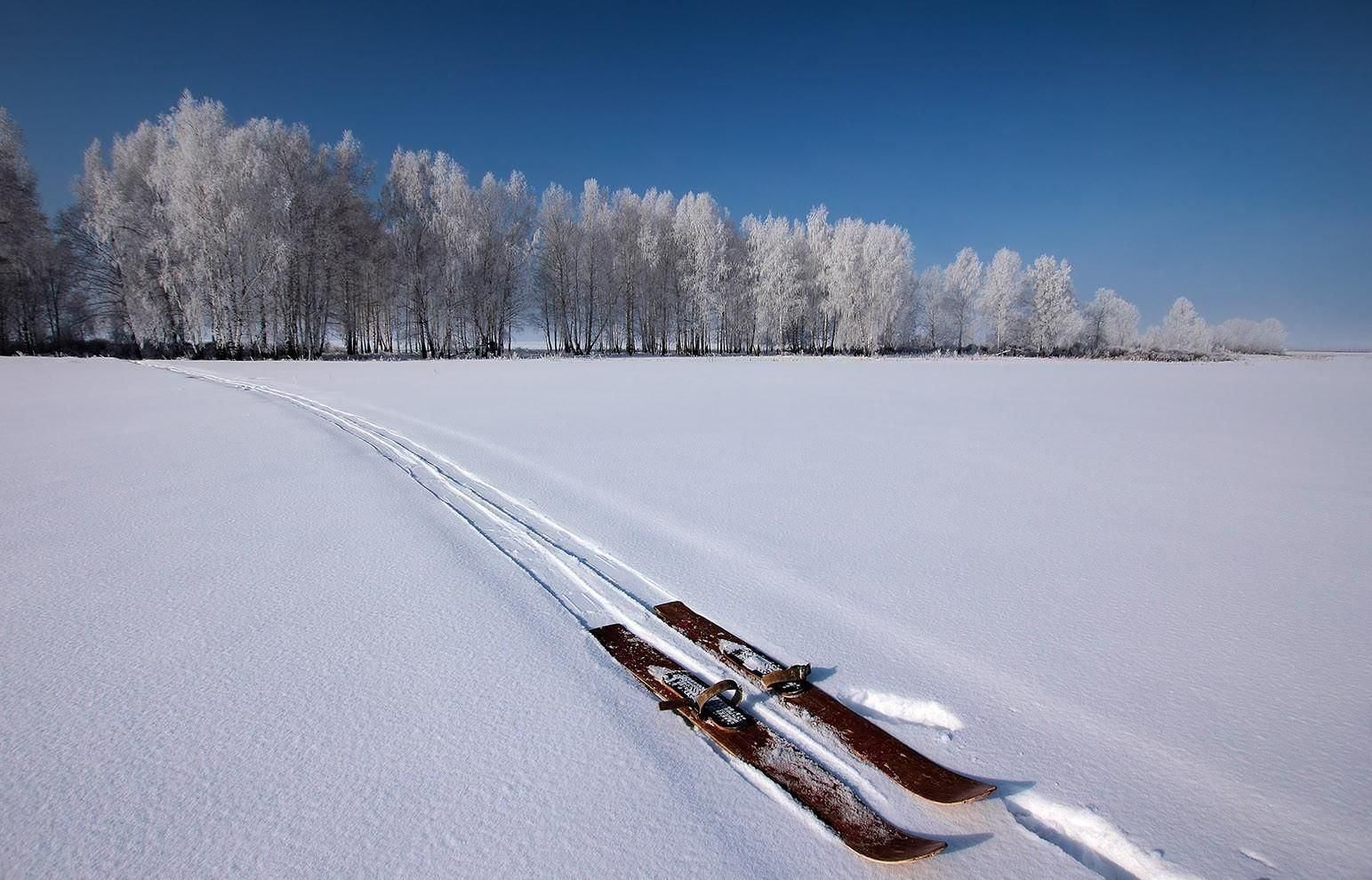 Фото лыжи на снегу. Лыжня. Зима лыжи. Лыжи в снегу. Зимняя Лыжня.