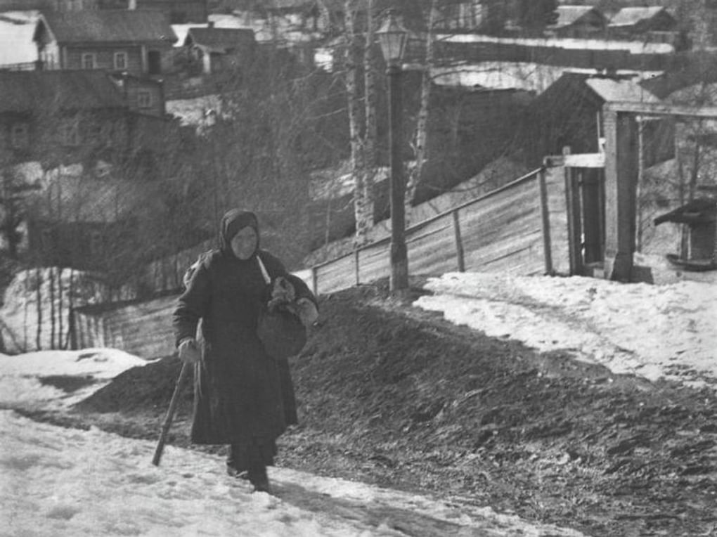 Окраина города Вятки. Вятка, Вятская губерния, 1903–1906 годы. Фотография: Сергей Лобовиков / Вятский художественный музей имени В.М. и А.М. Васнецовых, Киров